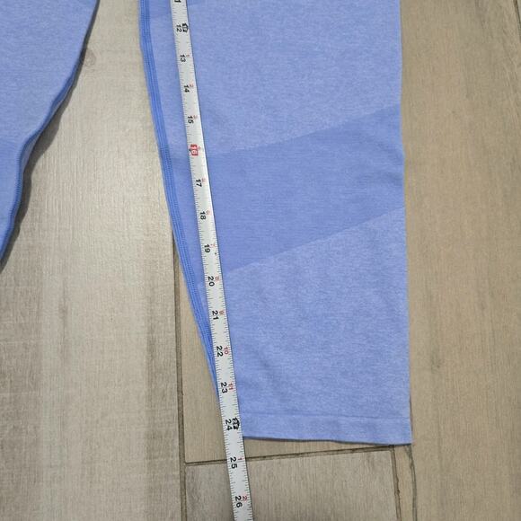 Victorias Secret PINK Active High Waist Full Length Leggings XXL Light Blue Yoga - Picture 9 of 12